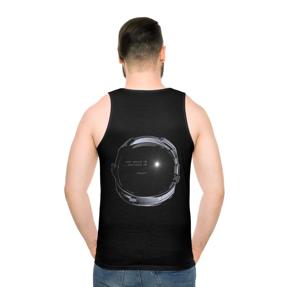 "Radiohead 'No Surprises' Unisex Tank Top | 90s Alt Music Tee"