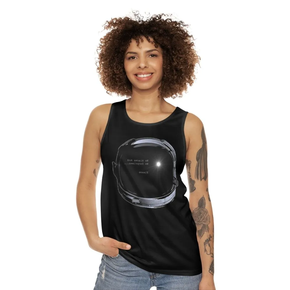 "Radiohead 'No Surprises' Unisex Tank Top | 90s Alt Music Tee"