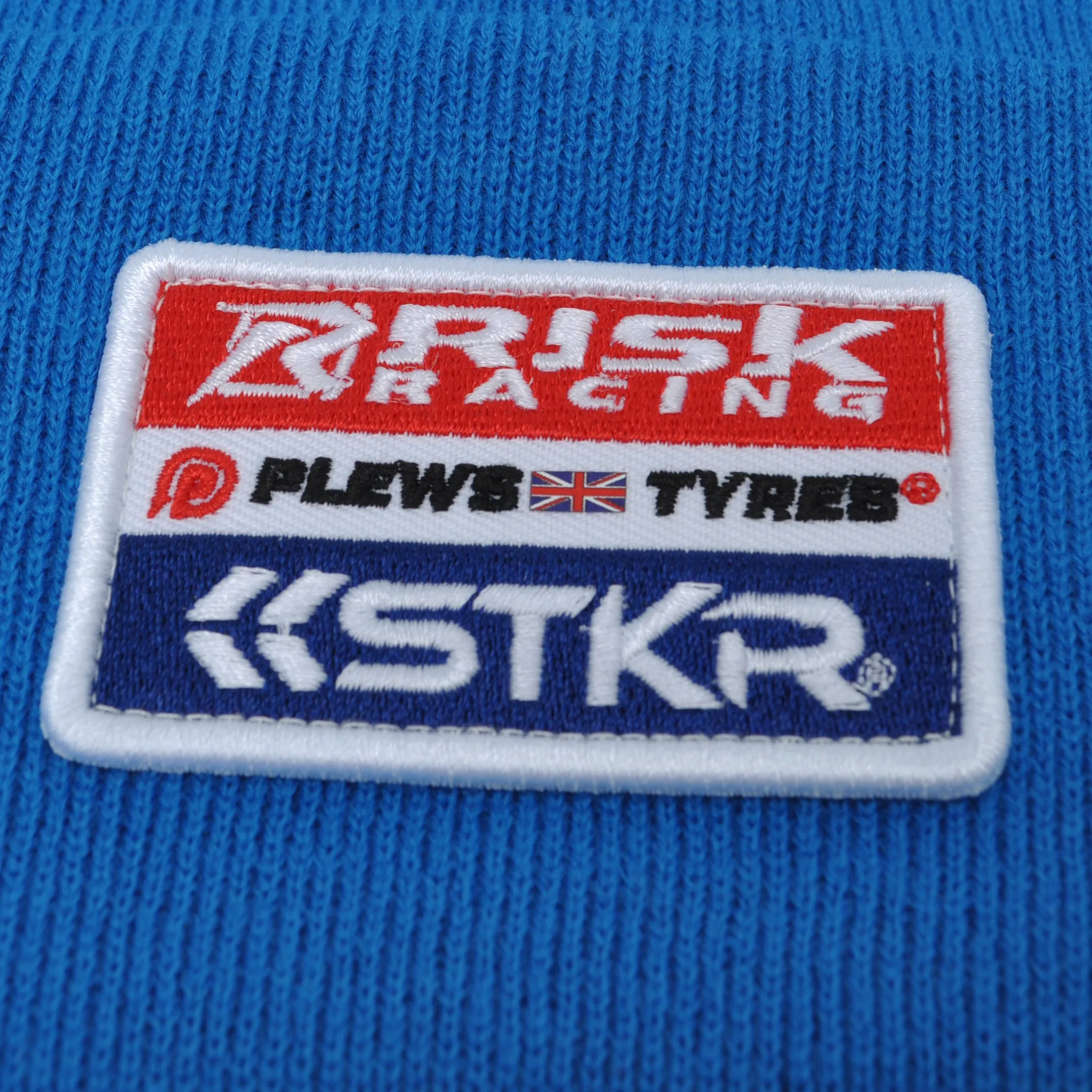 Risk Racing Blue Team Beanie