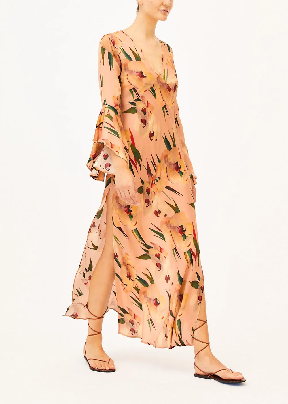 Rita Light Pink Maxi Dress