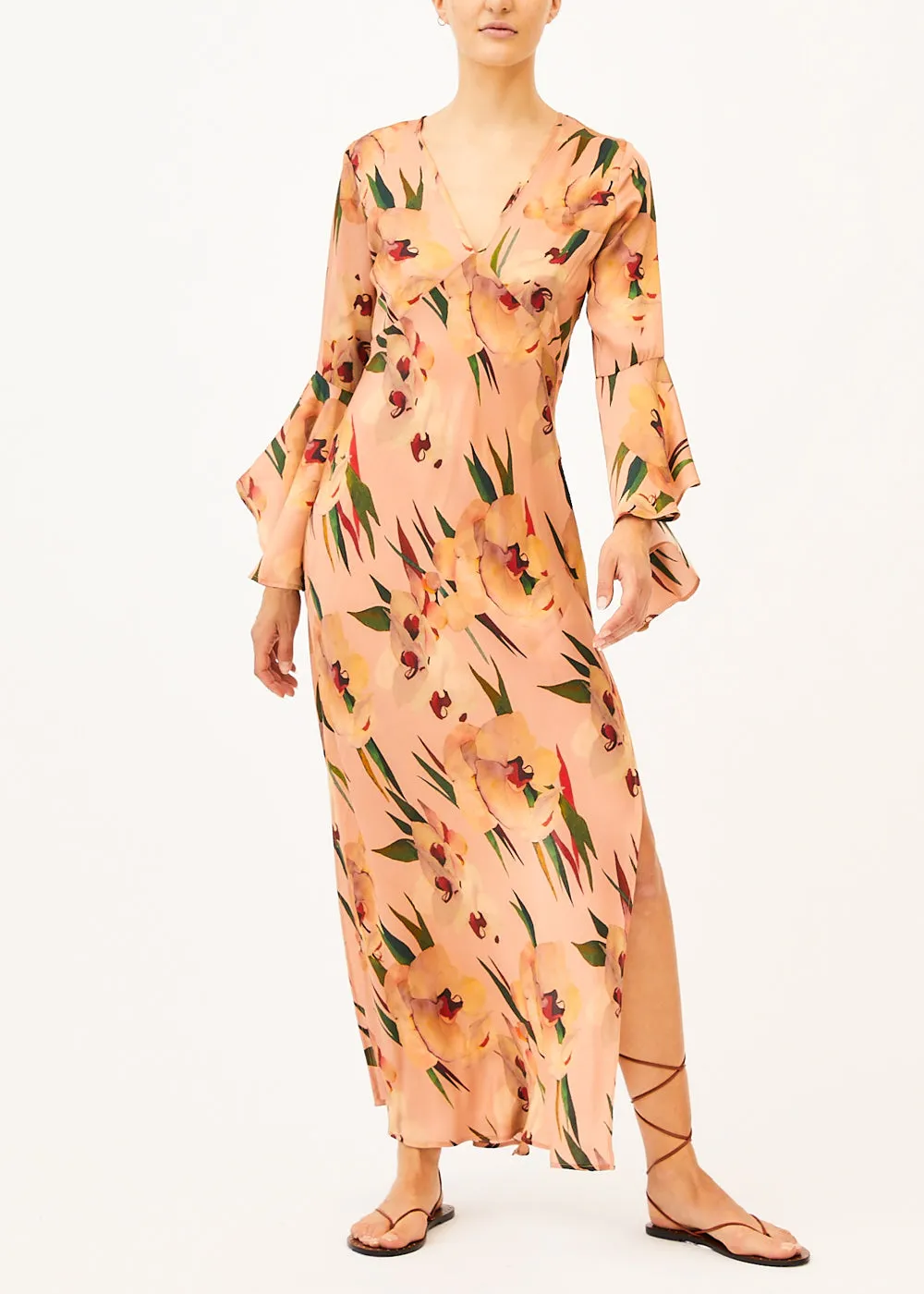 Rita Light Pink Maxi Dress