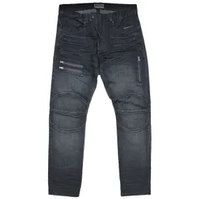 Rivet De Cru Blue Knights Moto Tapered Jeans