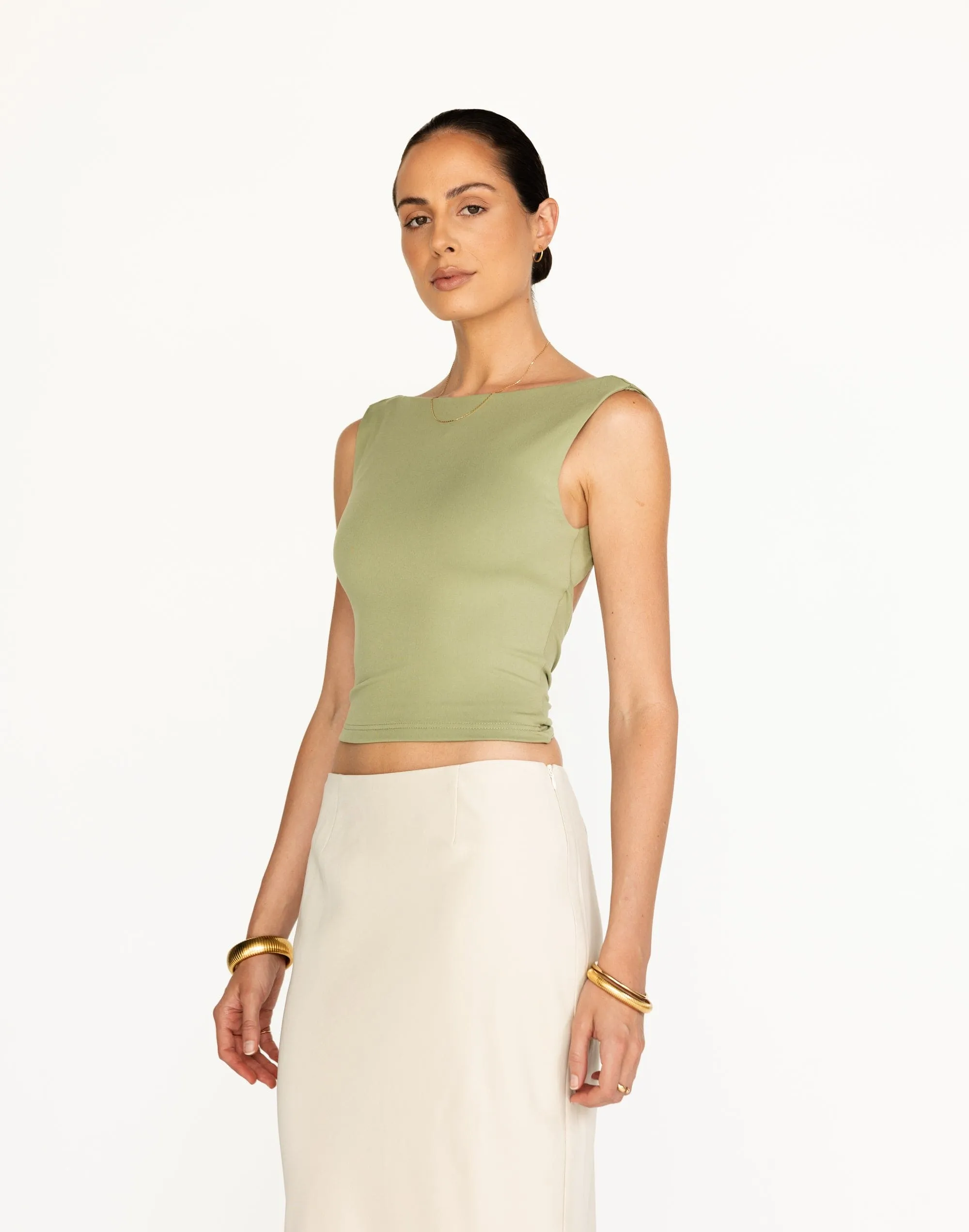 Romina Top (Pistachio)