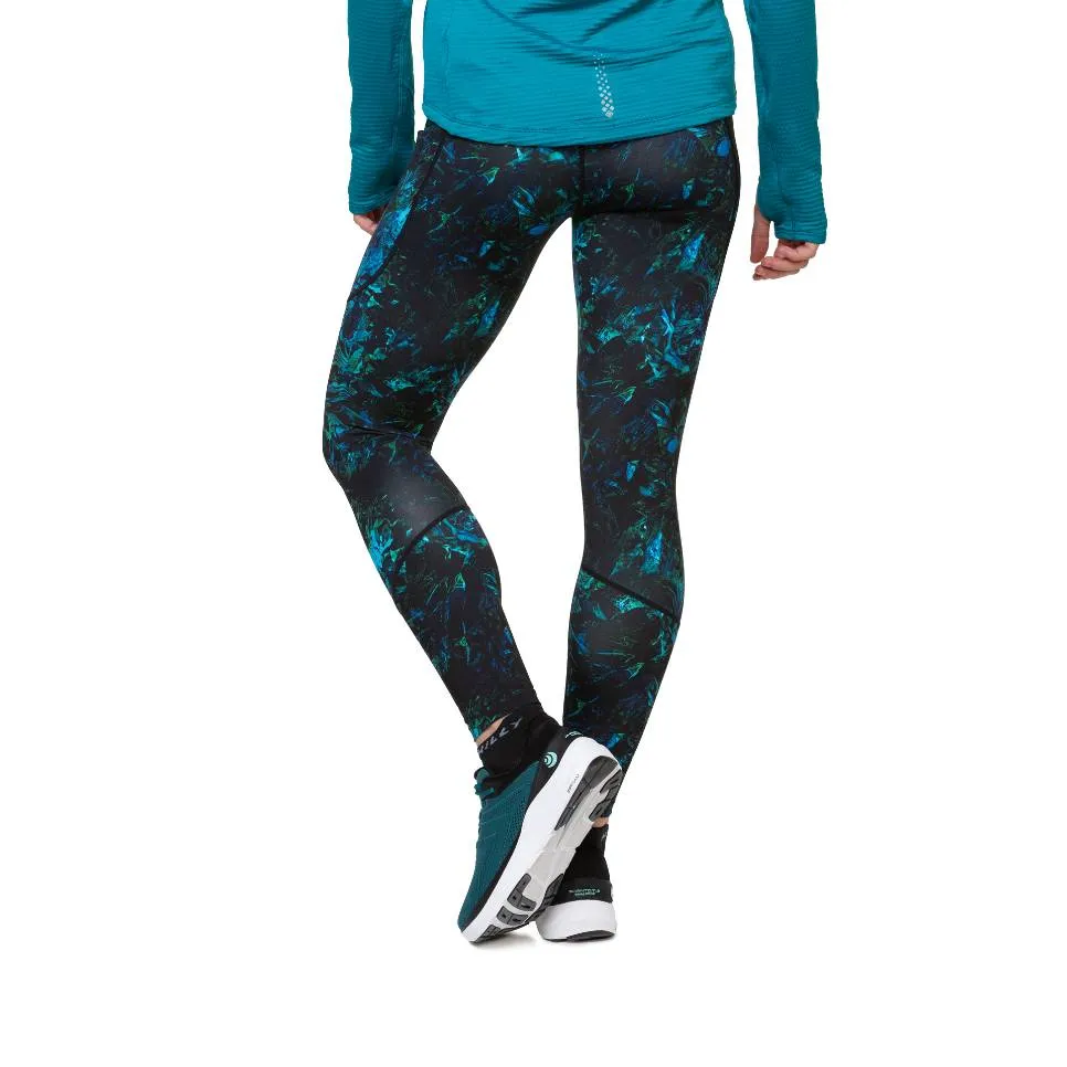 Ronhill Tech Tight (Womens) - Marine/Amazon