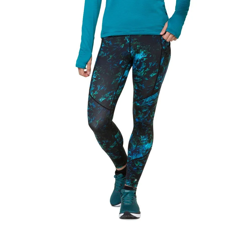 Ronhill Tech Tight (Womens) - Marine/Amazon