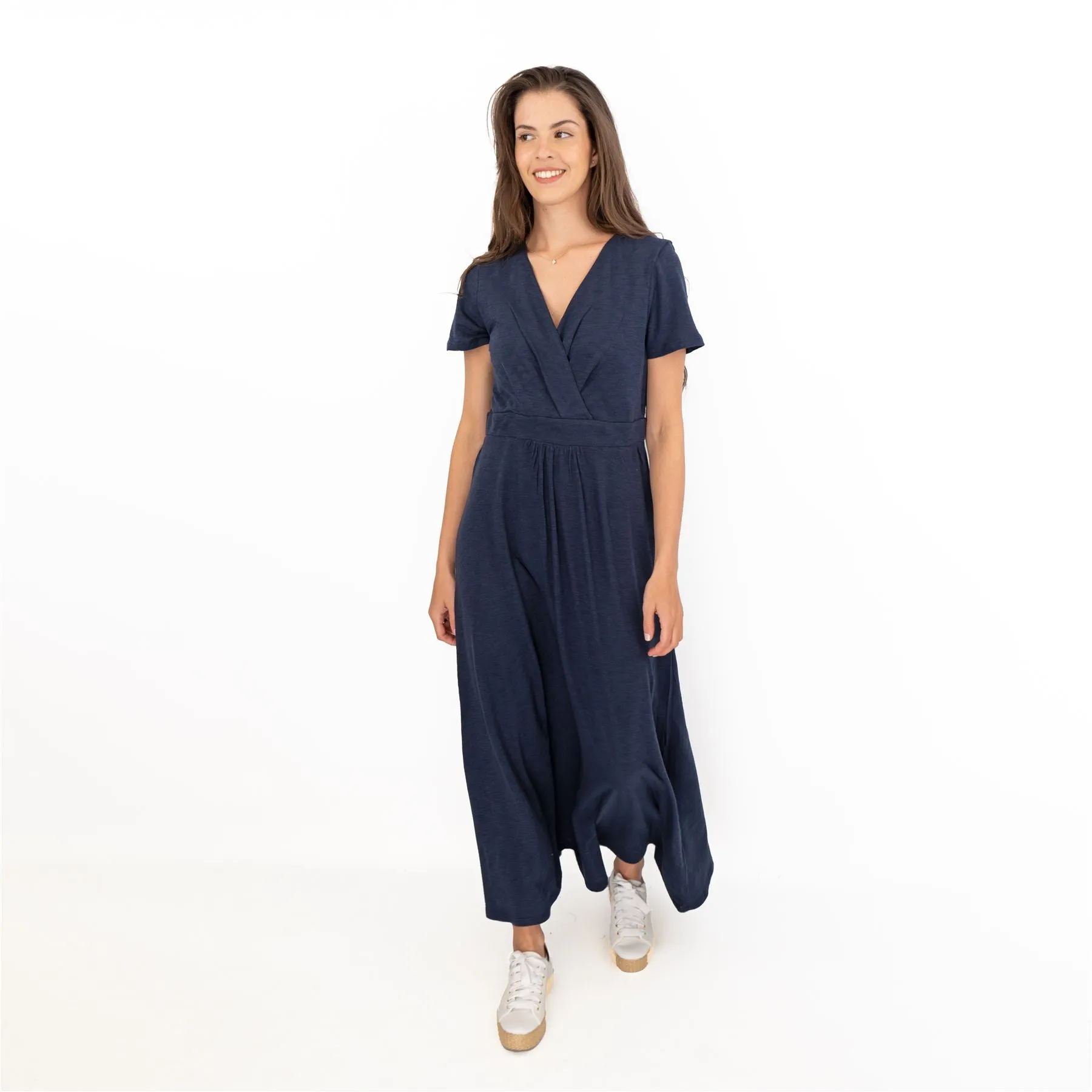 Seasalt Navy Chapelle Jersey Dress