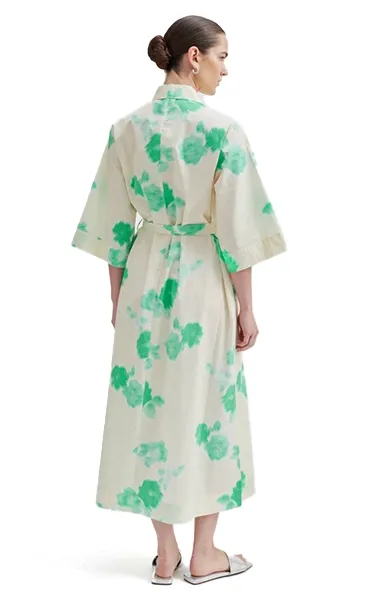 Second Female Green Print Maxi Dress