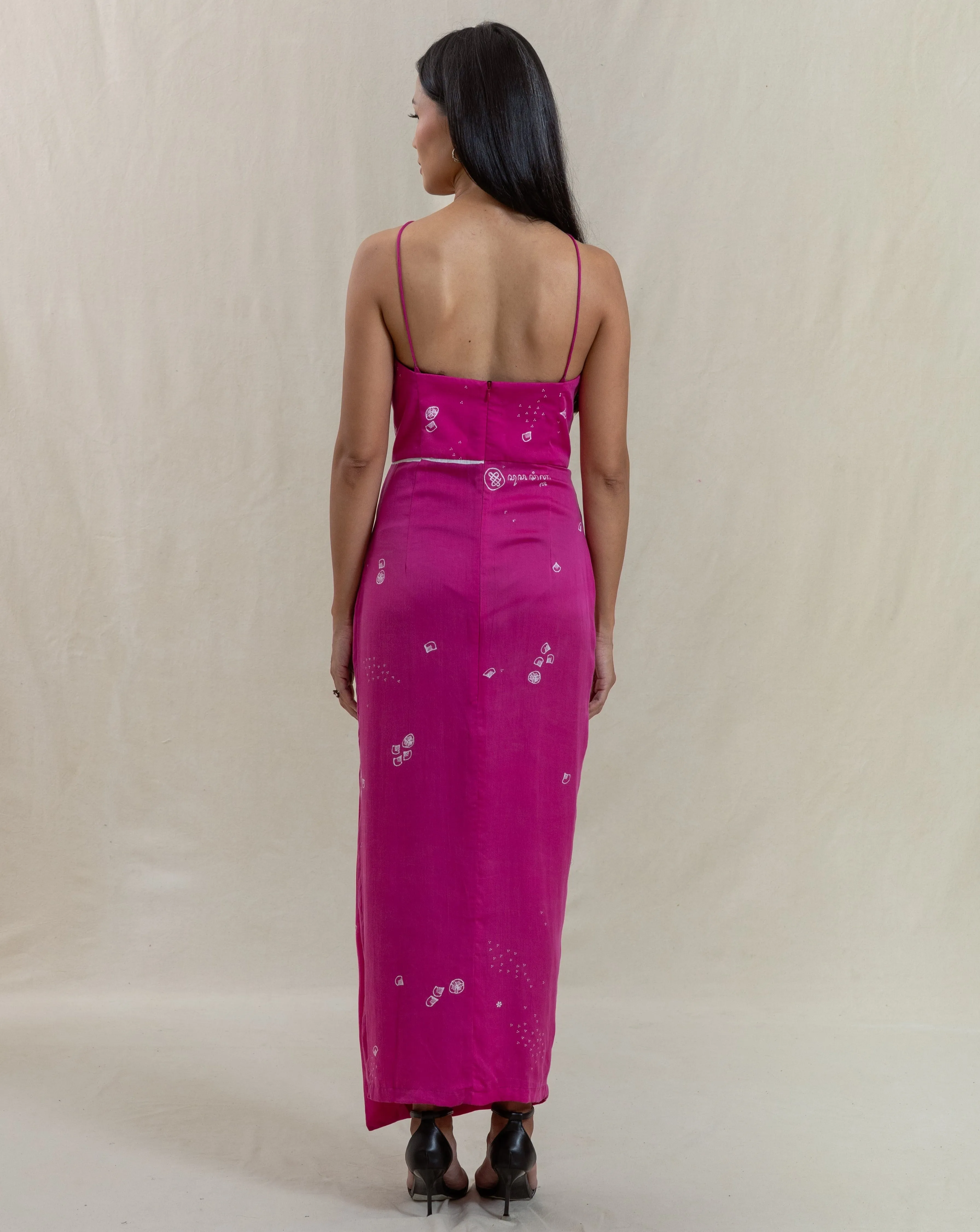 SERIBU BUNGA - Halter Dress