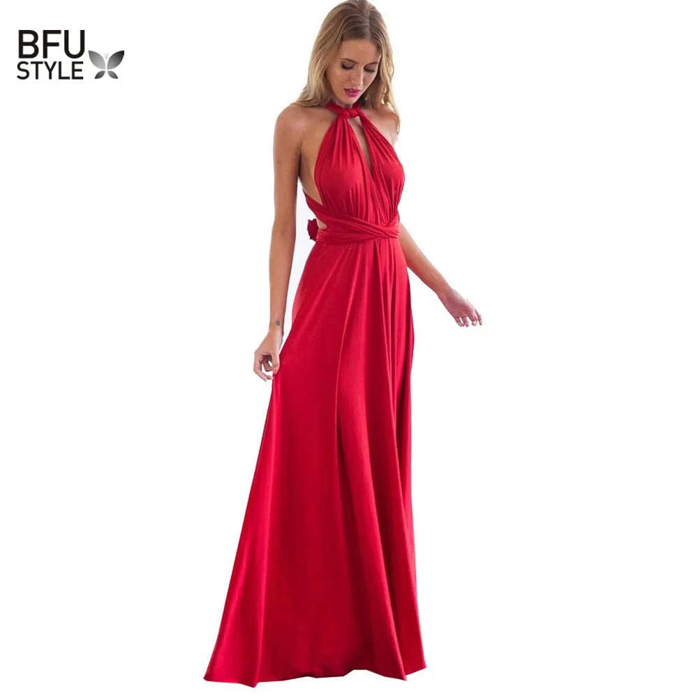 Sexy Women Boho Maxndage Long Dress Party Infinity Robe Longue