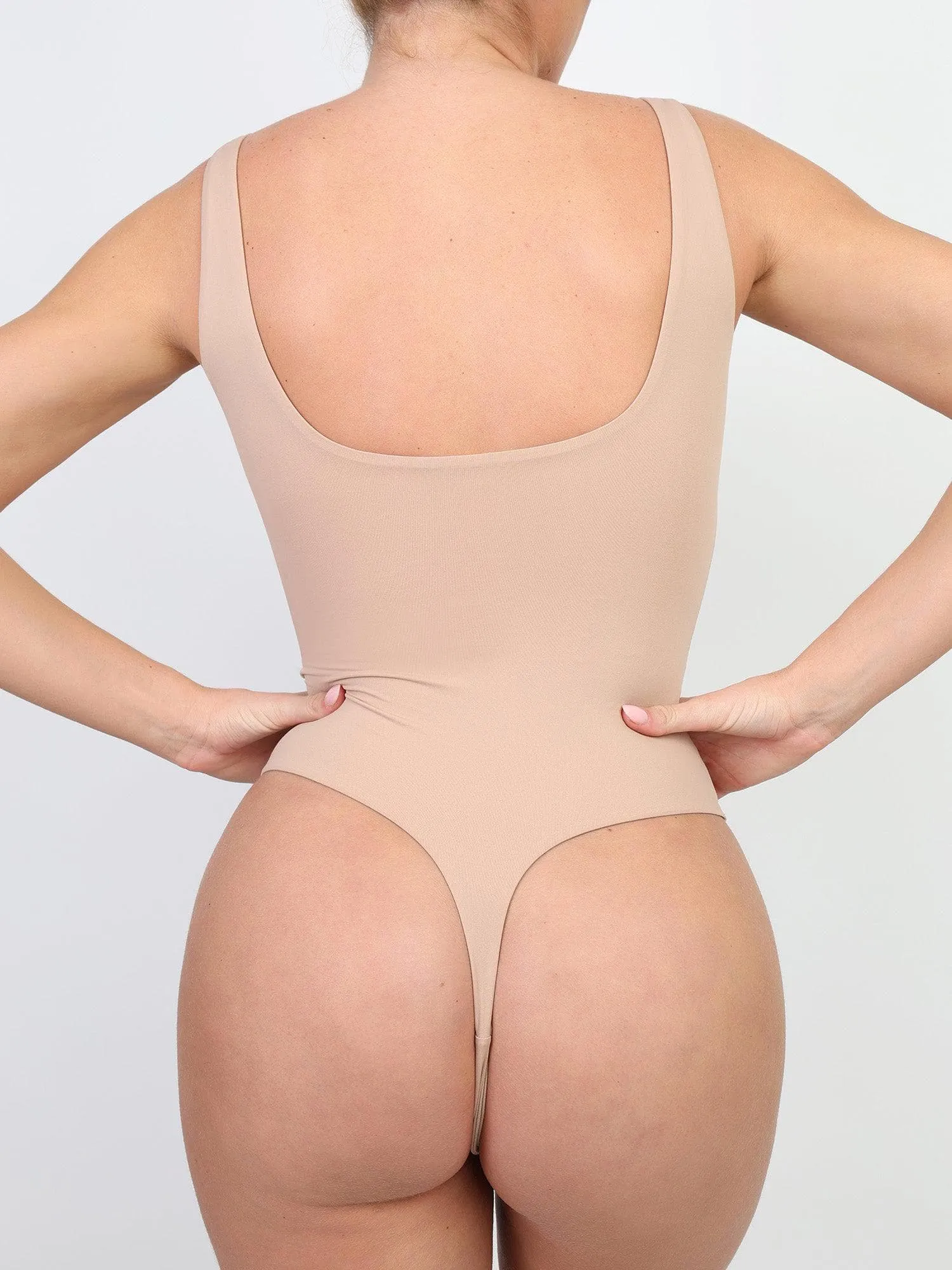 Shapewear CloudSense Tank Neck Low Back Sculpting Bodysuit