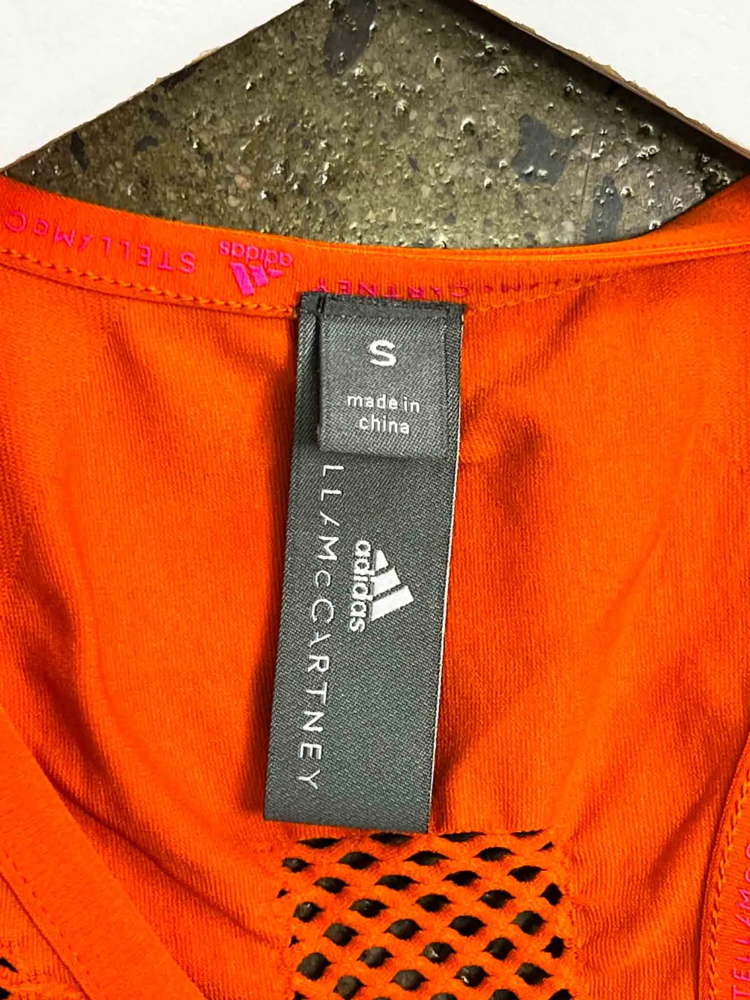 Size S | Stella McCartney x Adidas Orange Crop Top