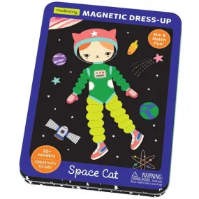 Space Cat Magnetic Dress Up Tin