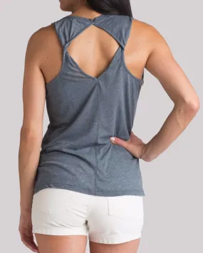 Splendid Twist-back Tank | Antique Green