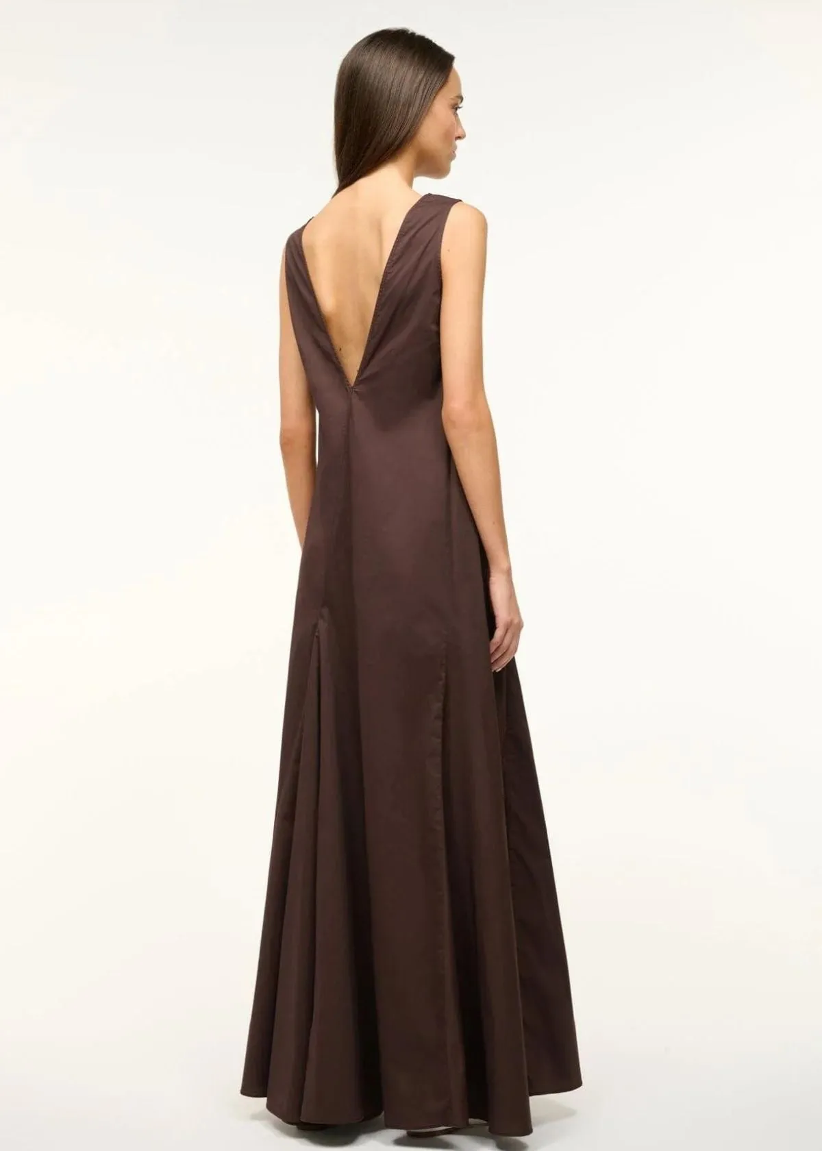 STAUD Roma Dress - Earth