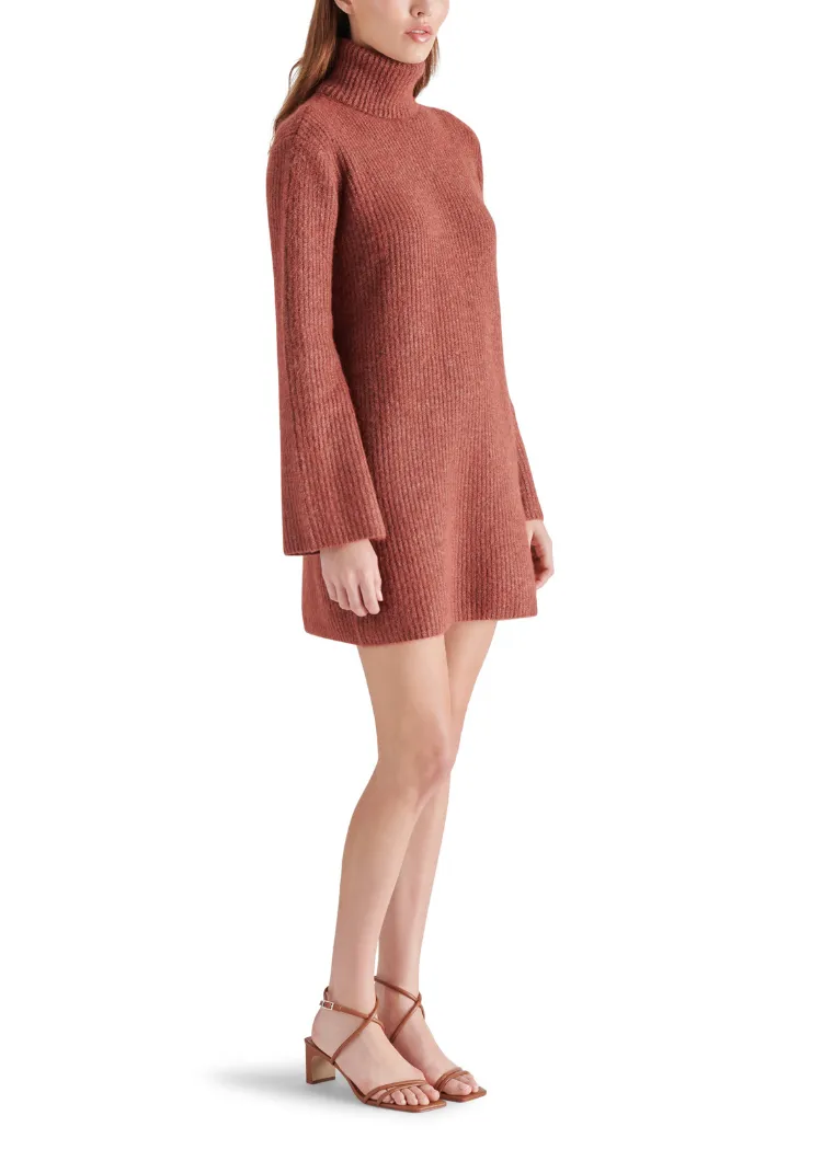 Steve Madden Abbie Sweater Dress- Baked Apple ***FINAL SALE***