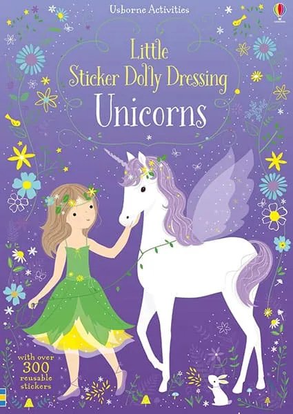 Sticker Dolly Dressing Unicorns