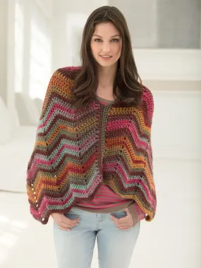 Sunset Poncho (Crochet)