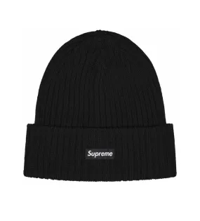 Supreme Overdyed Beanie Black