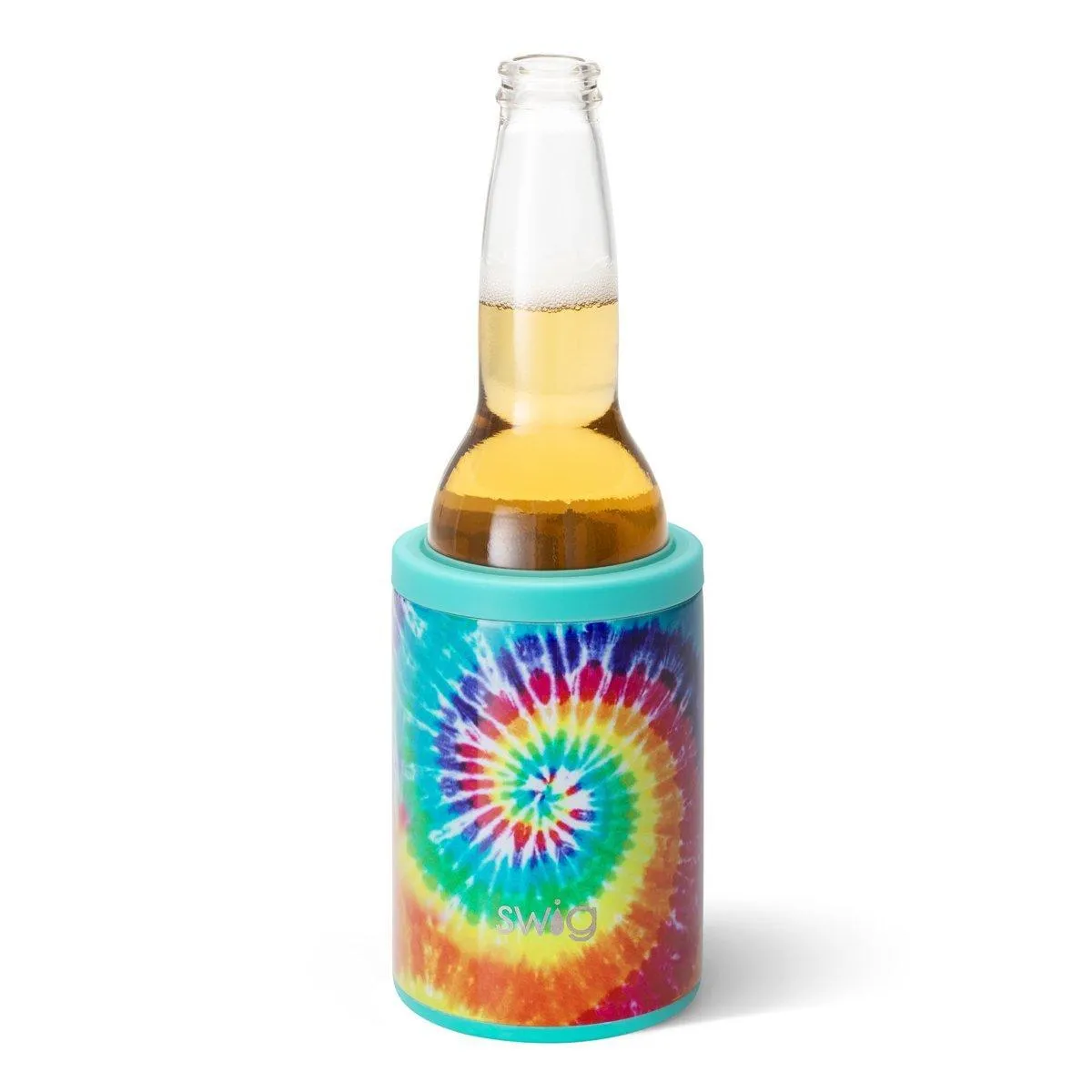 Swirled Peace Combo Can Bottle Cooler