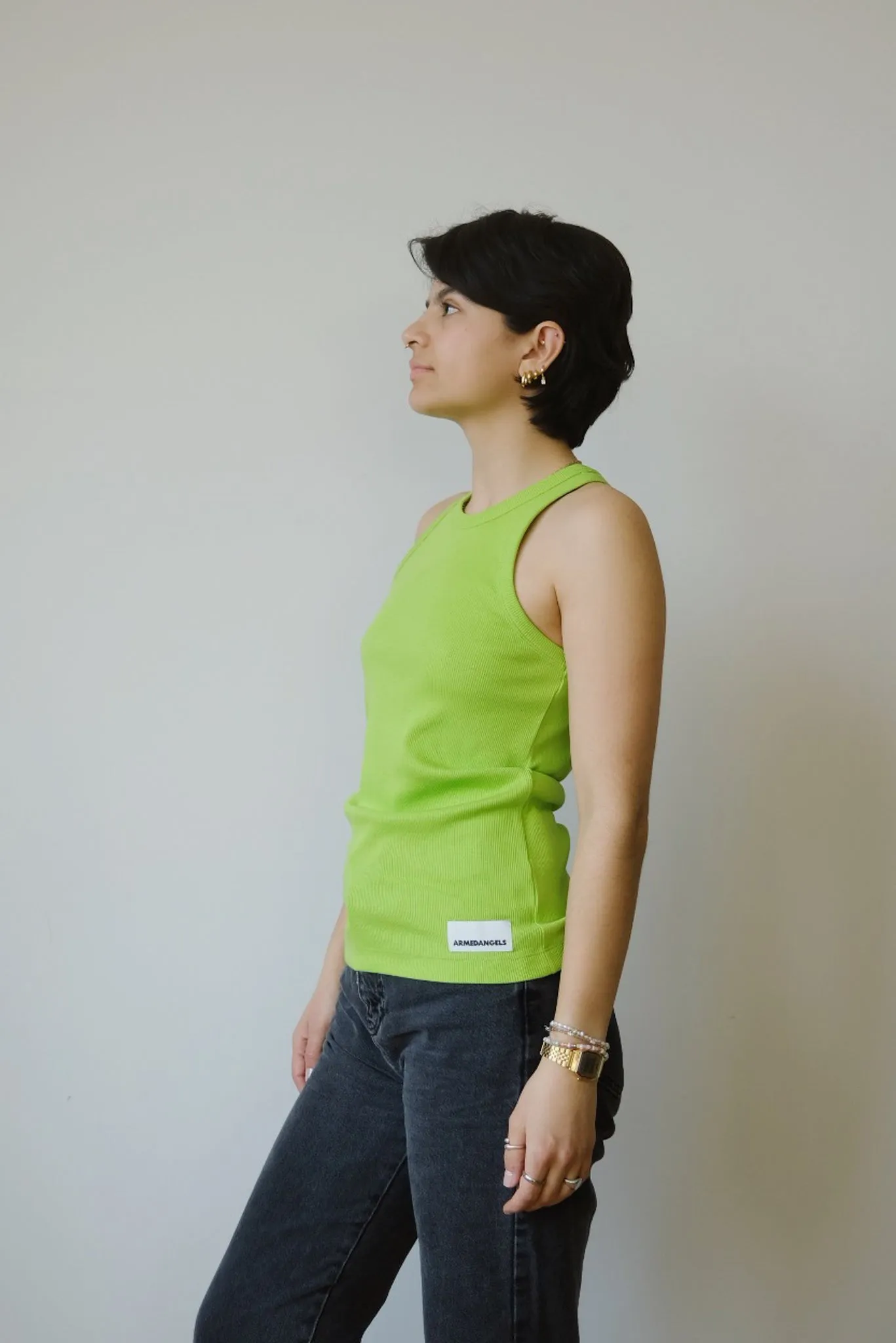 tank top - kanitaa - super lime