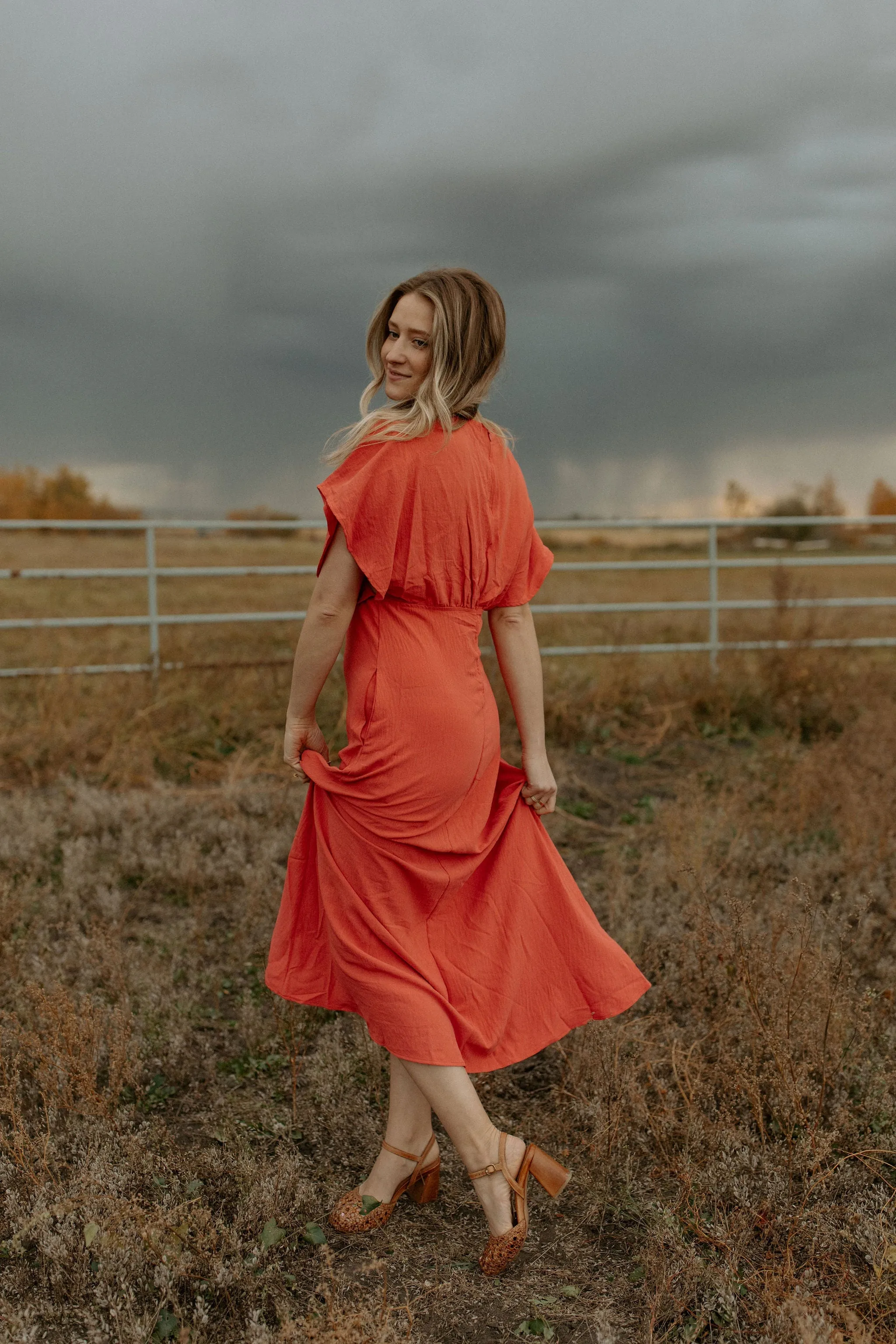 The Timeless Maxi Dress - Coral