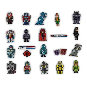 Transformers vs G.I.JOE Blind Box Enamel Pins Series