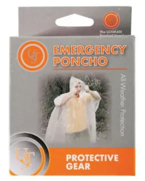 UST - Emergency Poncho 18ct Clear