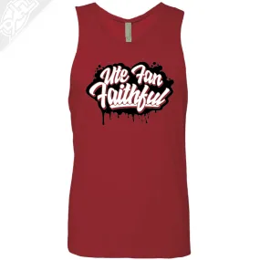 Ute Fan Faithful Script - Mens Tank Top