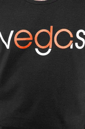 Vegas (Men's Black/Orange Tank)