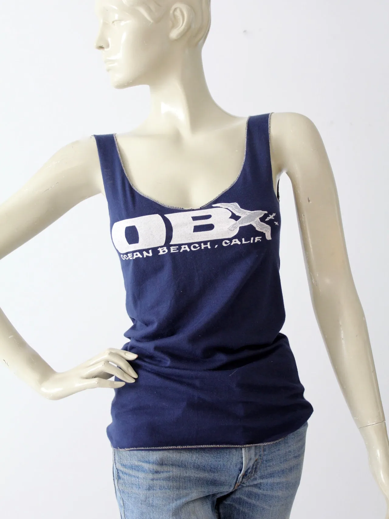 vintage Ocean Beach, CA tank top