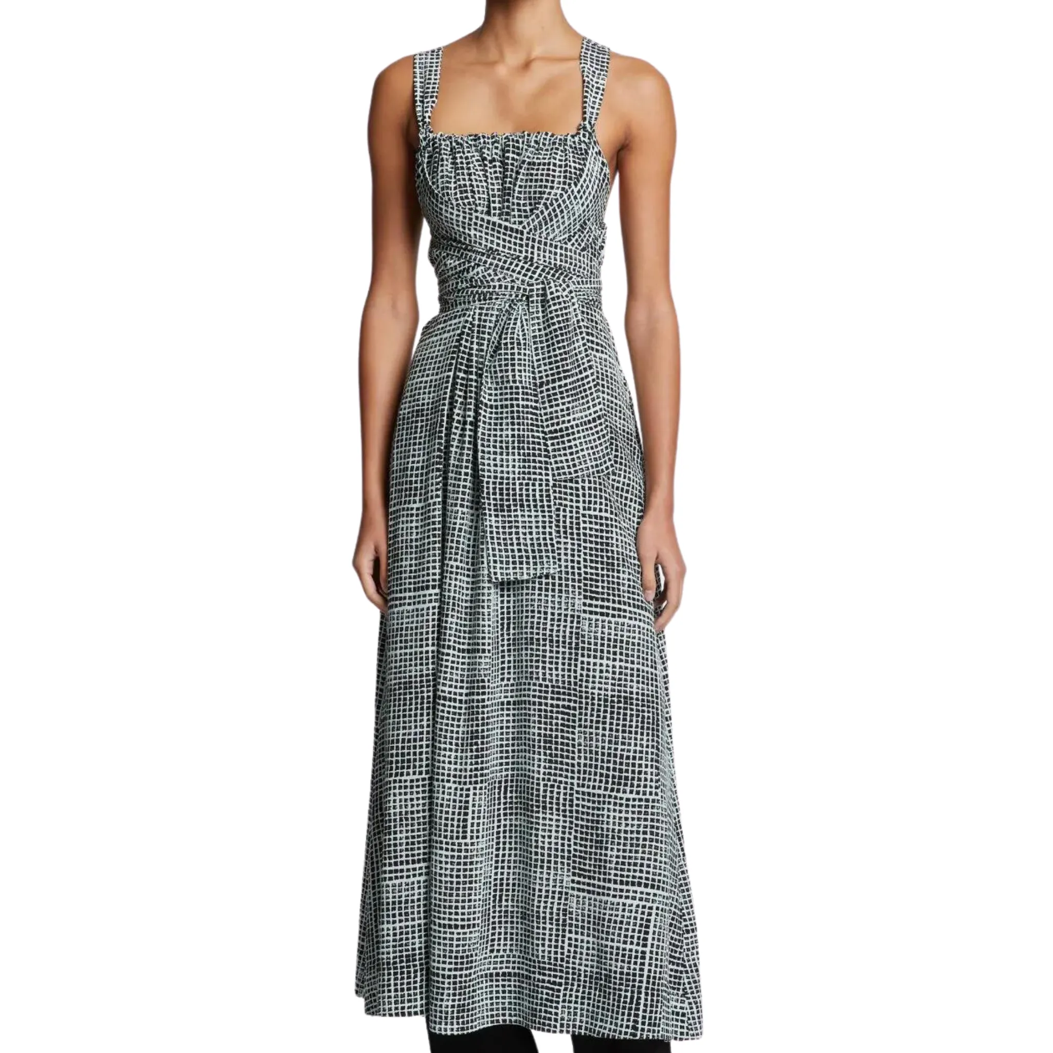 Viscose Flou Wrap Dress