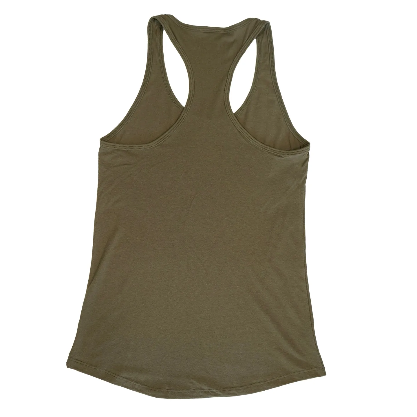 WOMEN'S BOARD TANK IN MILITARY GREEN