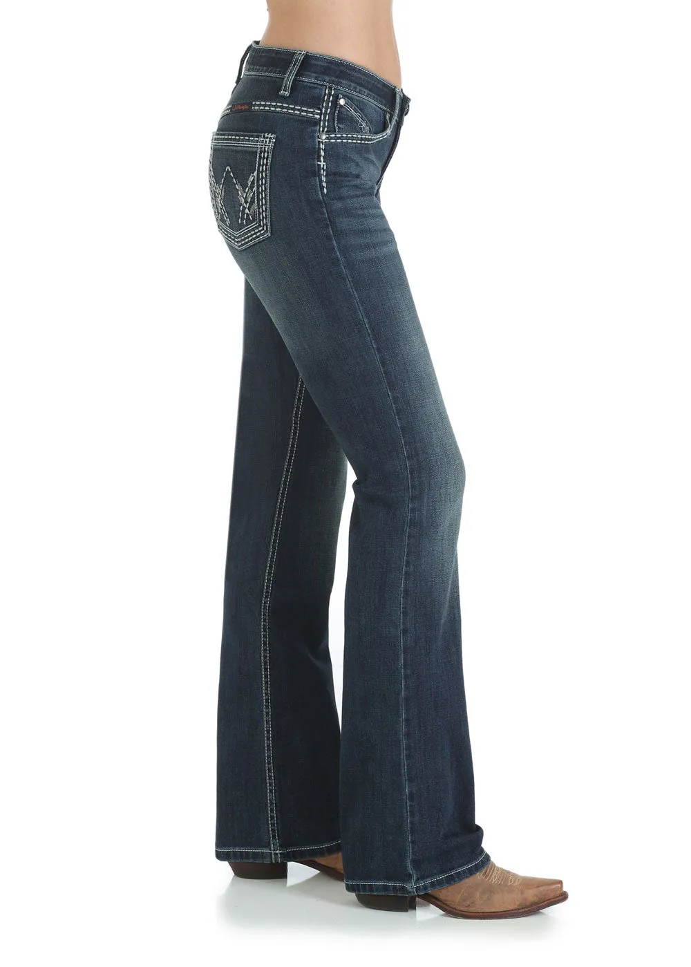 Wrangler Womens Ultimate Riding Jean Shiloh Indigo