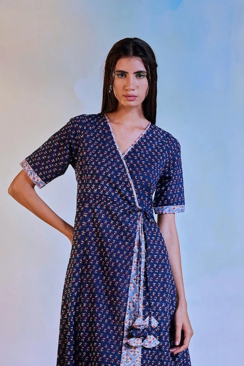 Wrap Cotton Dress