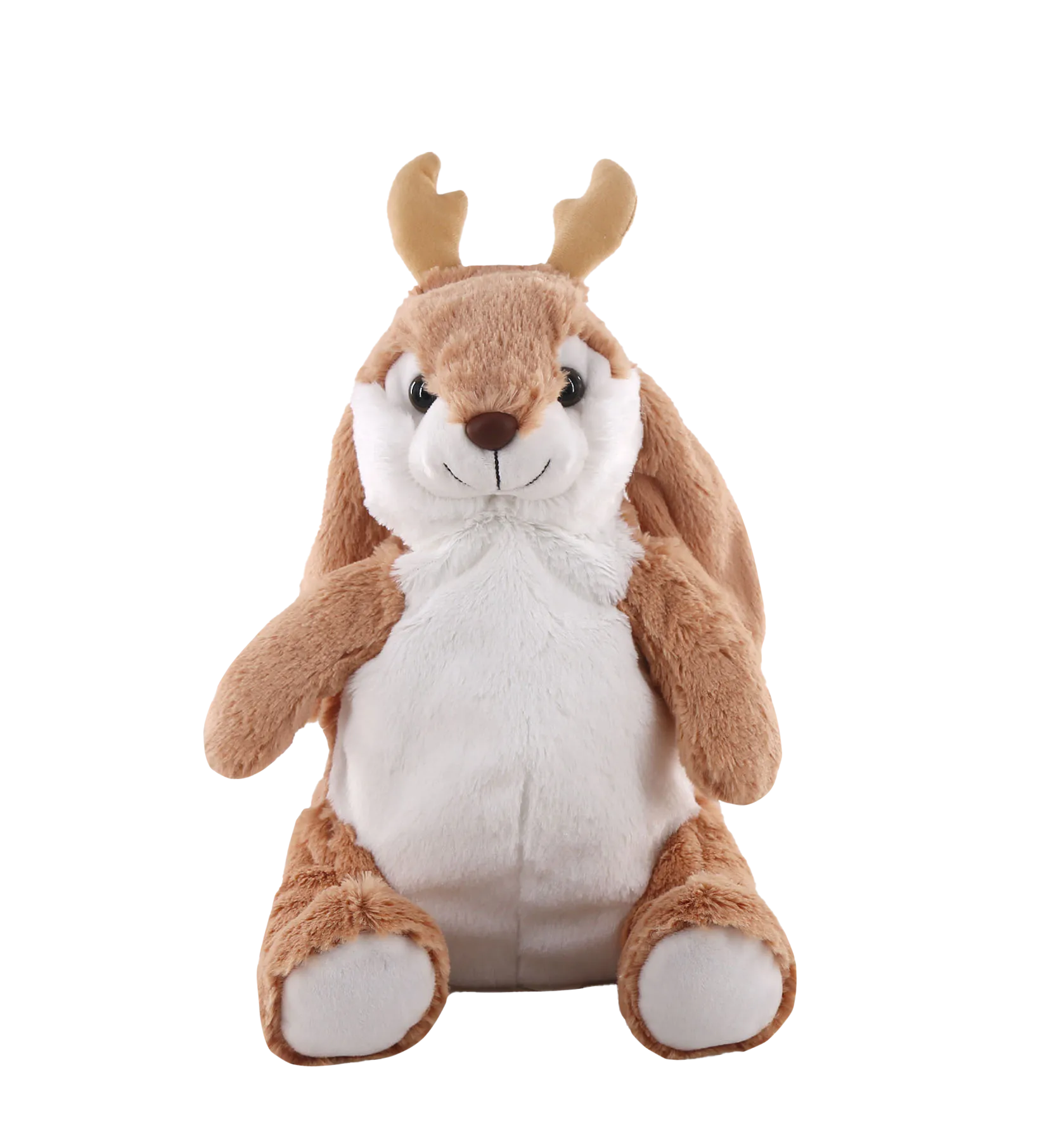 Wyn The Winter Bunny, Large Heatie With Microwaveable Silica Bead Pillow Insert