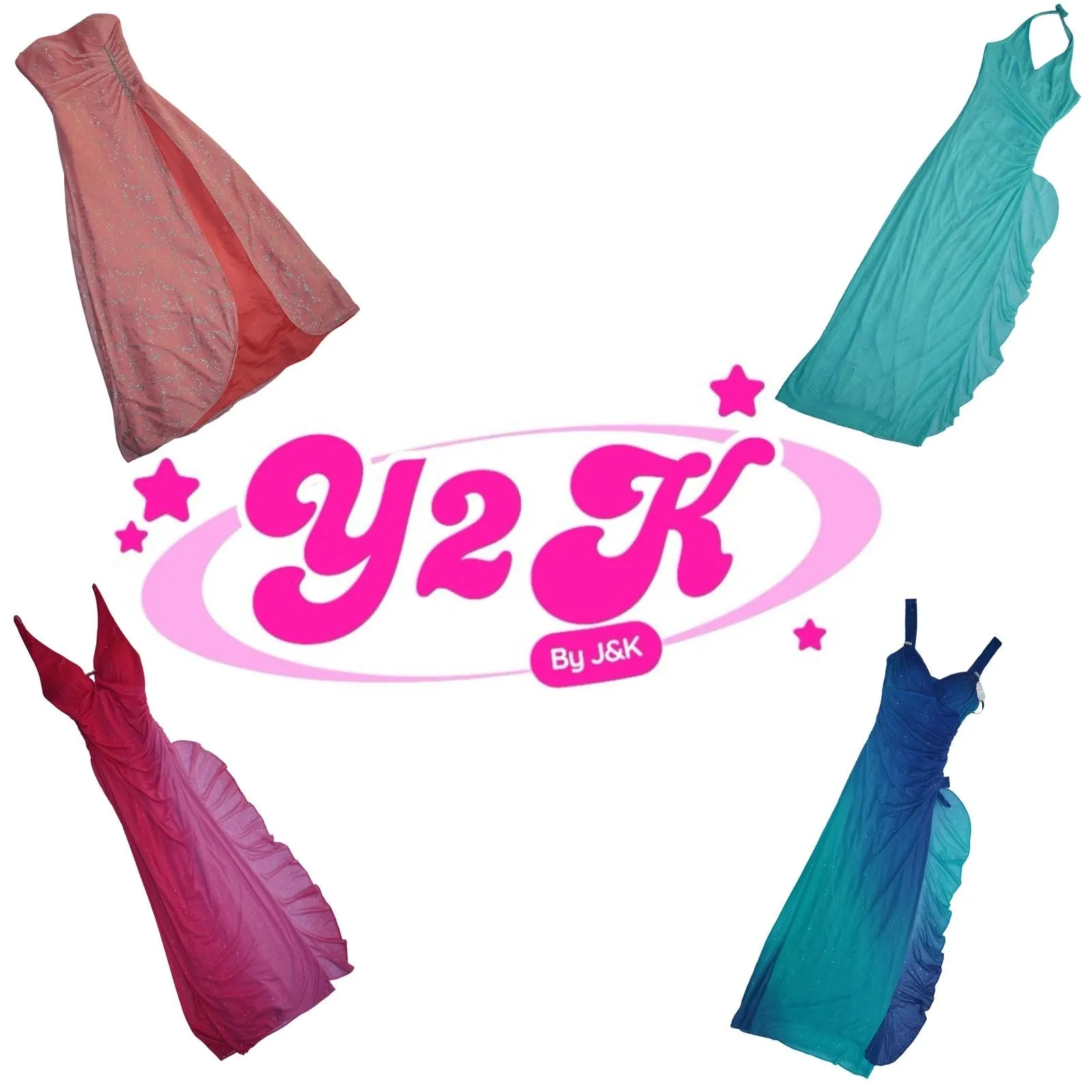 Y2K Candy Crush Maxi Dresses