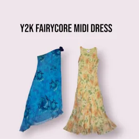 Y2K FAIRYCORE MIDI DRESS