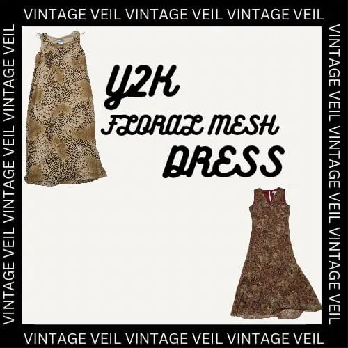 *Y2K Floral Mesh Dress Bundle*- 10 piece