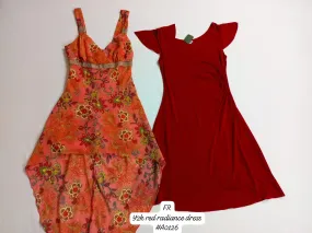 Y2K Red Radiance Dress