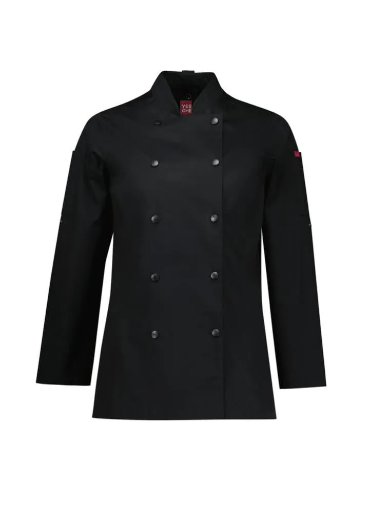 Yes!Chef CH430ML Womens Gusto L/S Chef Jacket