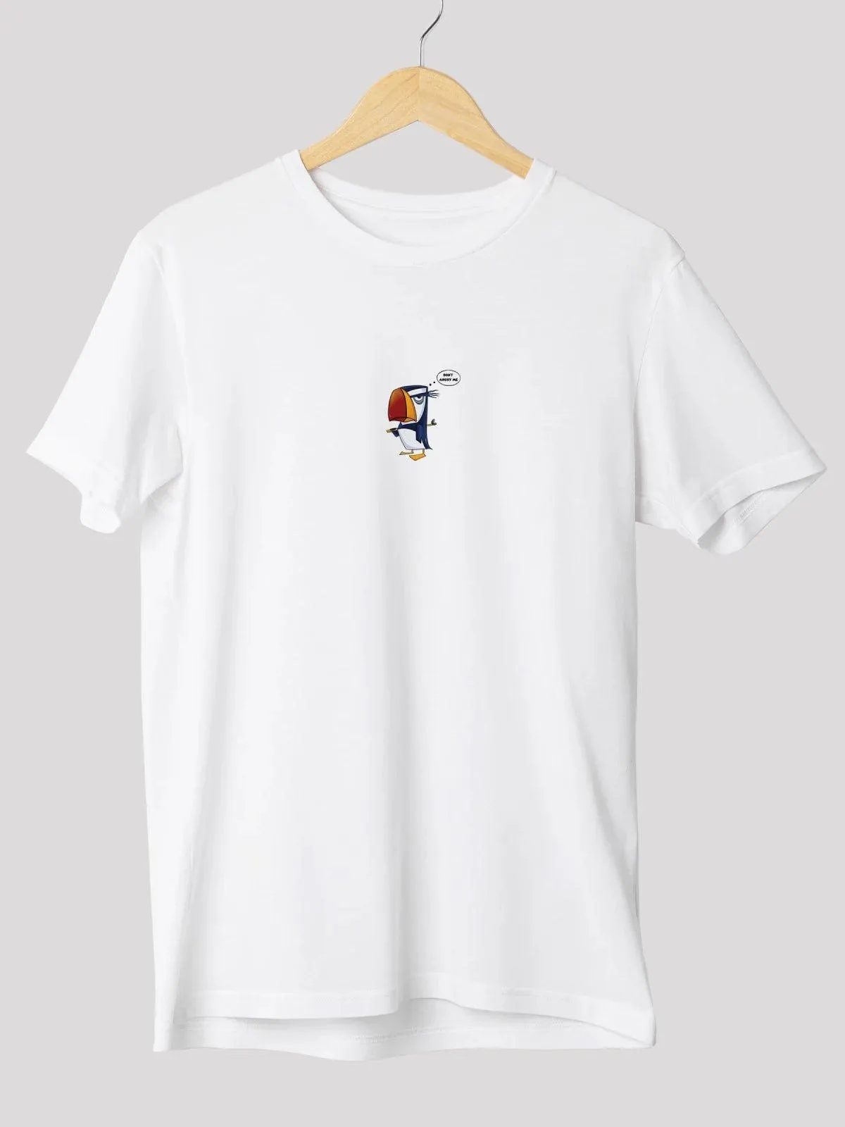 Zaza Bird White Unisex T-Shirt