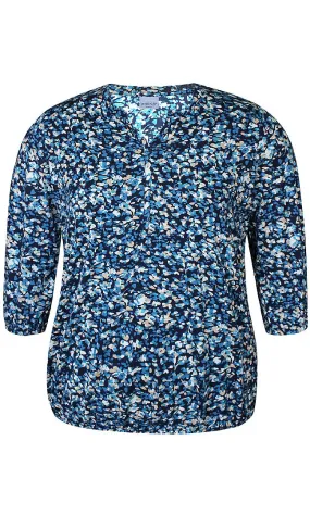 Zhenzi top Sylva 358 blauw